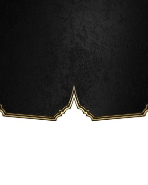 Black pattern with ornament. Element for design. Template for design. copy space for ad brochure or announcement invitation, abstract background