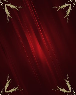 Altın desenli kırmızı doku. Tasarım şablonu. reklam broşür veya duyuru davet, arka plan için alanı Kopyala.