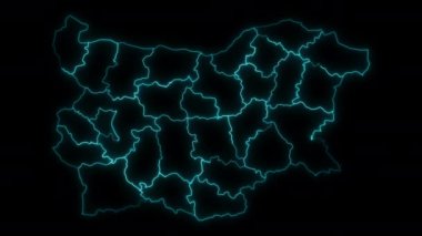 Bulgaristan 'ın İl İle Animasyon Haritası