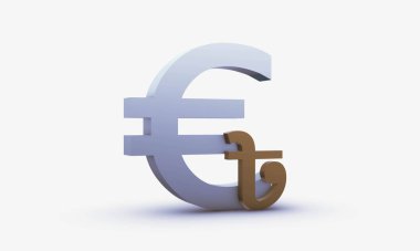 Dolar ve Bangladeş 'in değişim derecesi Beyaz Arkaplan' da tecrit edildi