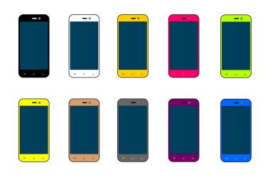 Modern smartphone vektör