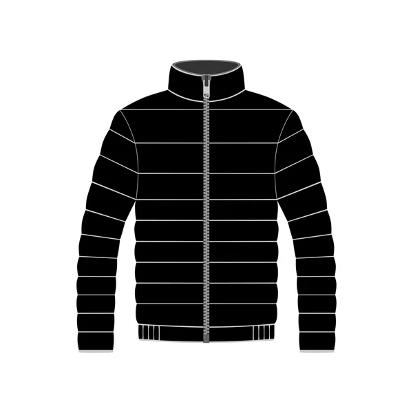 白の背景にベクトルのジャケット — ストックベクタ