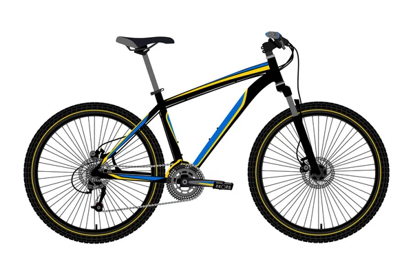 Vector bicicleta de montaña — Vector de stock