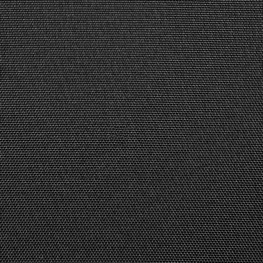 Sentetik siyah naylon kumaş. Yoğun siyah kumaşın dokusu. Arkaplanı naylon siyah..