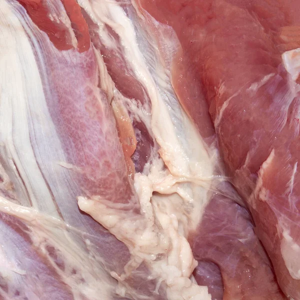 Сырое Мясо Свинины Текстура Мяса Свинины Является Верхней View Background — стоковое фото
