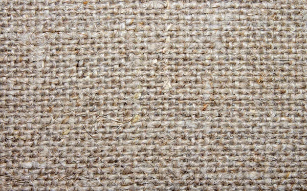 高密度ベージュバラップトップビューの質感 ジュート ケナフ 麻繊維で作られた粗いバラップ — ストック写真
