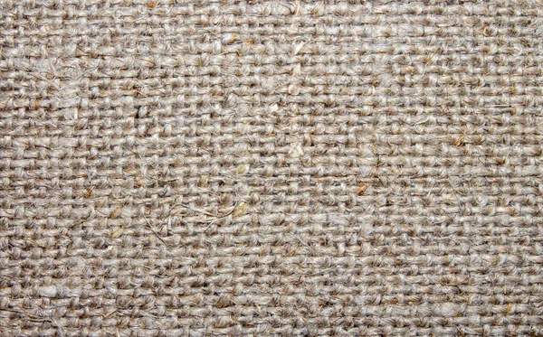 Textura Arpillera Beige Densa Vista Superior Arpillera Gruesa Hecha Yute — Foto de Stock