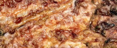 Bezelye çorbası için tütsülenmiş domuz eti, domuz pirzolası, tütsülenmiş etin et arkaplanı, tütsülenmiş domuz eti..