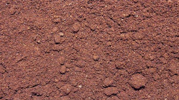 Natural Ground Coffee Coffee Custard Finely Ground Texture Ground Coffee — Stock Photo, Image