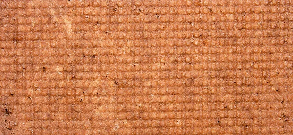 Waffle Chocolate Cookie Background Top View Texture Chocolate Cookie — Stock Photo, Image