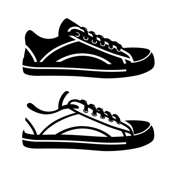 Sneakers logo — Stockvector