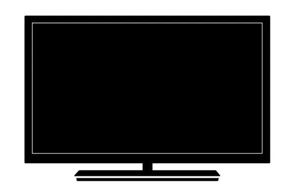 LCD televize v vektoru — Stockový vektor