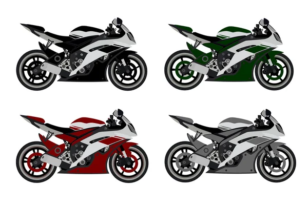 Deporte moto vector — Vector de stock