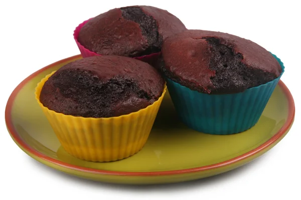 Muffins au chocolat noir — Photo