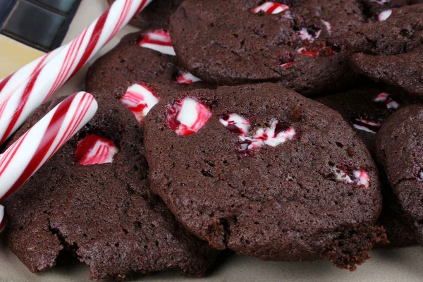 Pepermunt cookies — Stockfoto