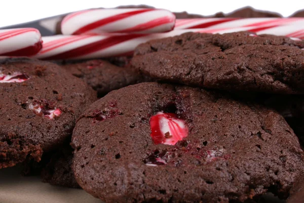 Pepermunt cookies — Stockfoto