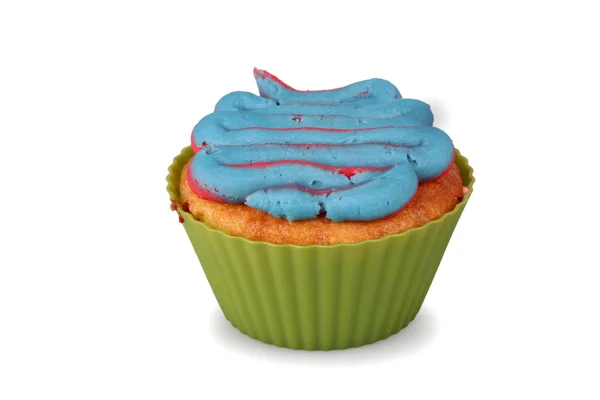 Cotton Candy Cupcake — Stockfoto