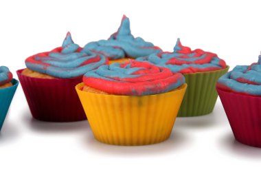 Pamuk şeker Cupcakes