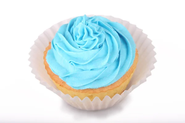 Blue Cupcake — Stock Photo, Image