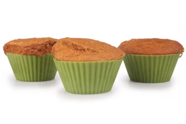 Mrkvový dort muffiny — Stock fotografie