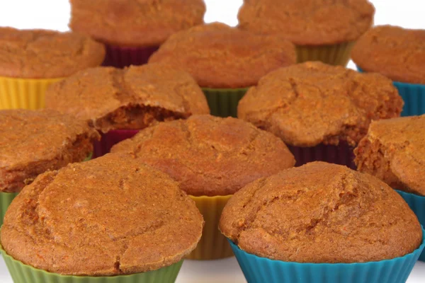 Magdalenas de pastel de zanahoria —  Fotos de Stock