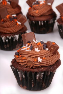 tatil çikolata cupcakes