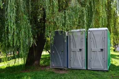 Portatif tuvaletler - açık portapotty