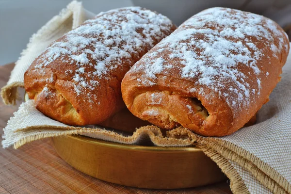 Stuffed bun rolls — Stock Photo, Image