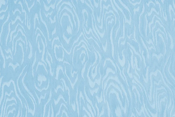 モアレ パターンを持つ光の青い絹のダマスク織布 — ストック写真