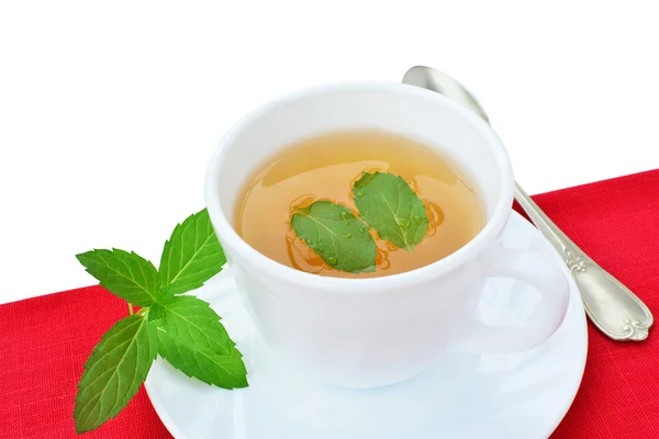 Čaj s mátou — Stock fotografie