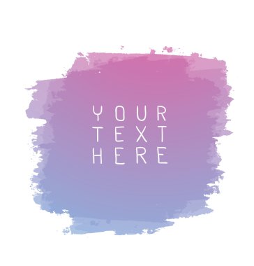 Suluboya arka plan, leylak kare