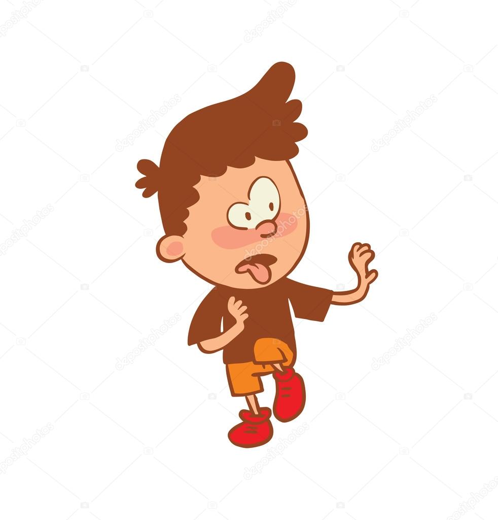 Disgusted Cartoon Face