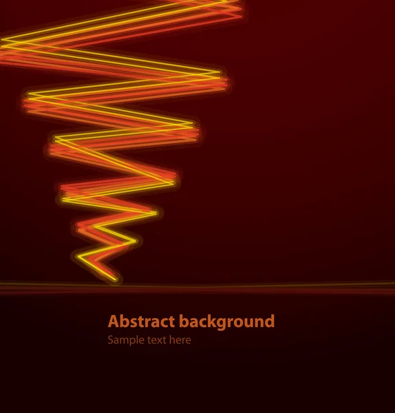 Fond abstrait comme un zigzag — Image vectorielle
