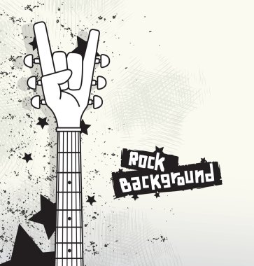 Rock background white clipart