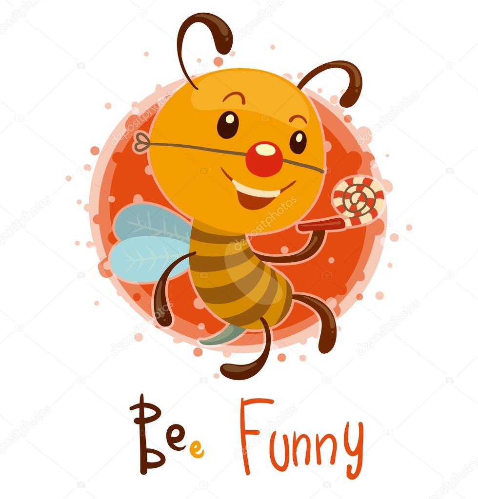 cute bee funny