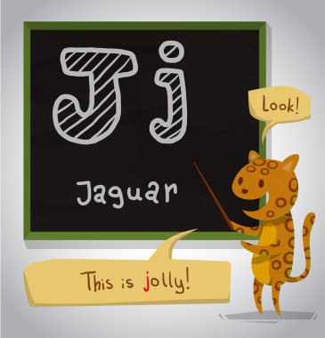 çizgi film alfabe Jaguar