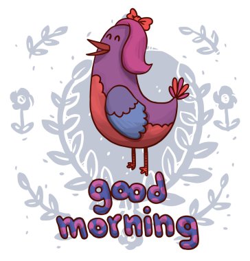 Günaydın konuşan kuş