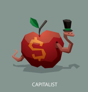 Solucan Apple kapitalist