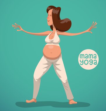 Hamile yoga Bayan