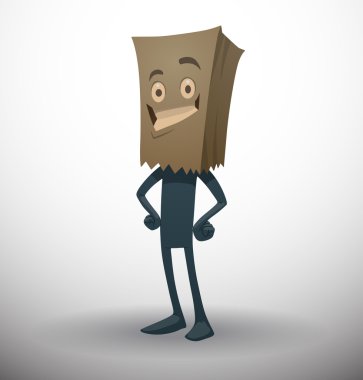 gülümseyen karikatür Anonymous