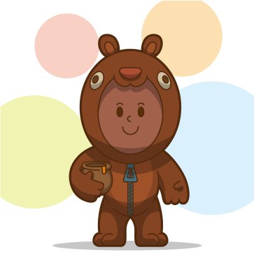 ayı kostümü çocuk