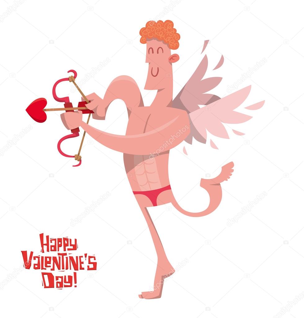 sexy cupid with bow