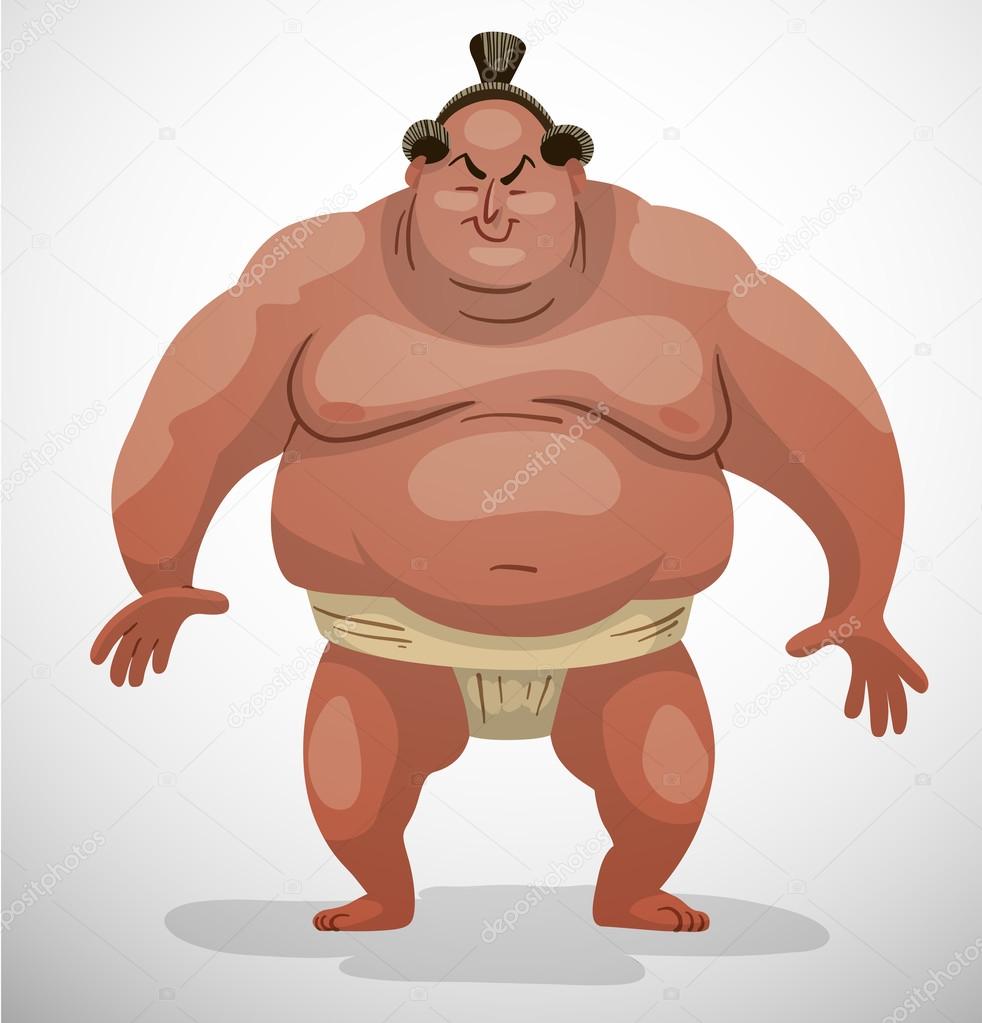 huge Sumo wrestler