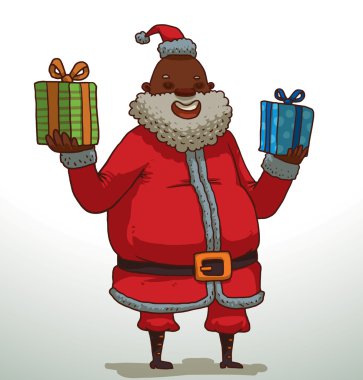 siyah Noel Baba
