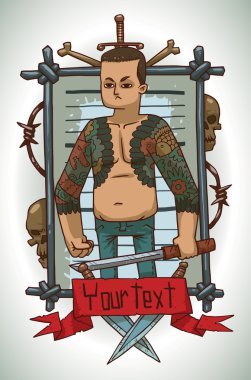 Criminal yakuza, frame