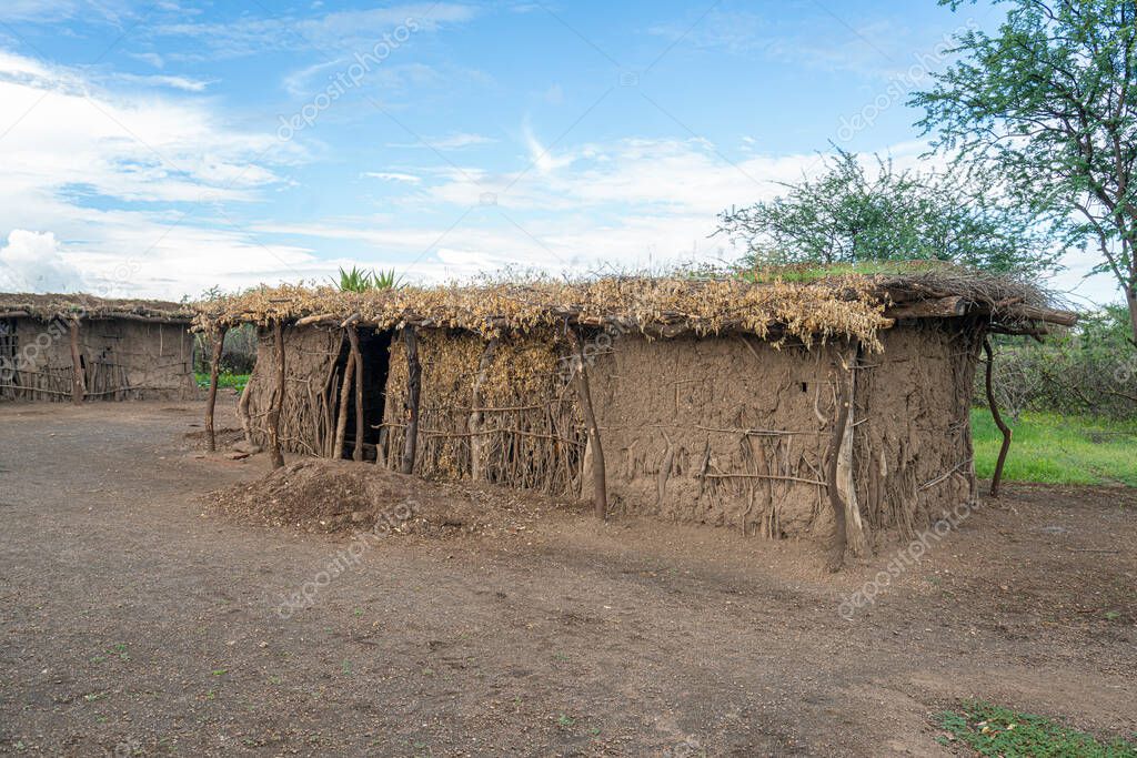 Casa típica de la tribu Datoga en Lake Eyasi 2023
