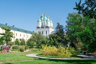 Rusya 'nın güneyindeki Astrakhan kenti, Hazar Denizi yakınlarında..