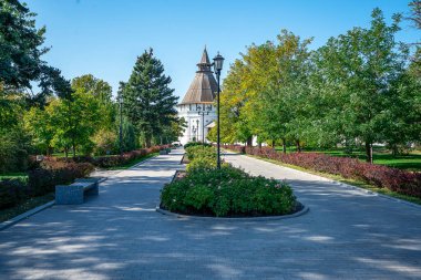 Rusya 'nın güneyindeki Astrakhan kenti, Hazar Denizi yakınlarında..