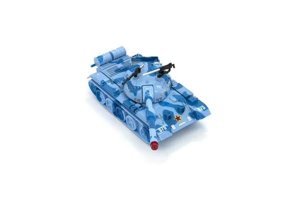 Toy tank isolate on white background. — Stock Photo, Image