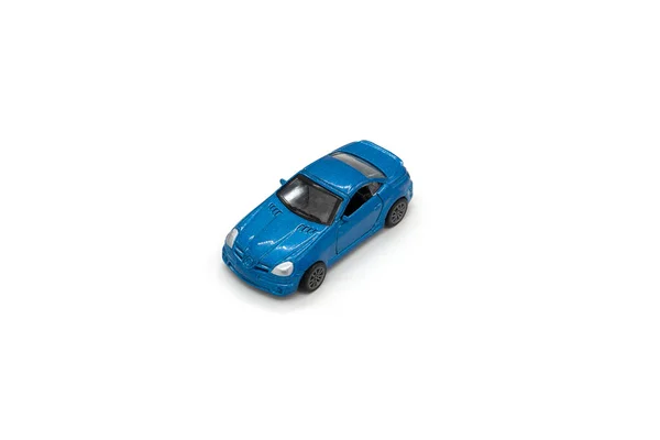 Little model car isolated on white background — Stock Photo, Image